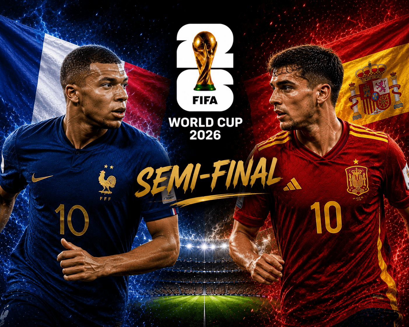 Prediksi Prancis vs Spanyol: Les Bleus Sedikit Lebih Diunggulkan dalam Duel Raksasa Eropa